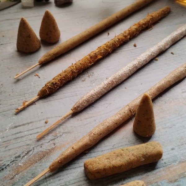 Elaboracion de Sahumerios Artesanales